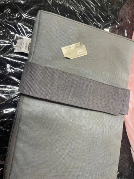 Накладка мягкая на сиденье, серая, 1100х200 мм, уцененная