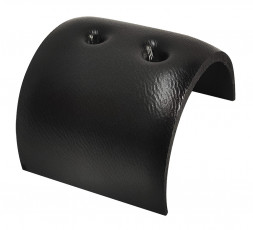 Промежуточная (стыковочная) накладка привального бруса  65 мм, черная