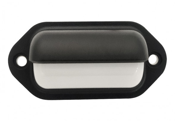 Фонарь подсветки, черный пластик