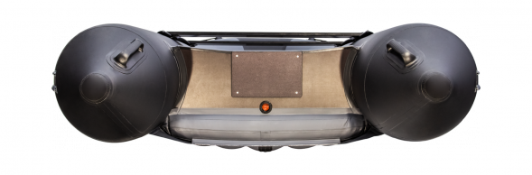 Надувная лодка ПВХ, Таймень NX 3600 НДНД PRO, графит/черный