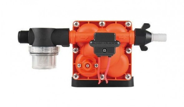 Помпа водоподающая мембранная SeaFlo, 12 В, 11.3 л/мин, 3.8 бар, 7.5 А