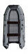 Надувная лодка ПВХ, RiverBoats RB 370 НДНД, черно-серый