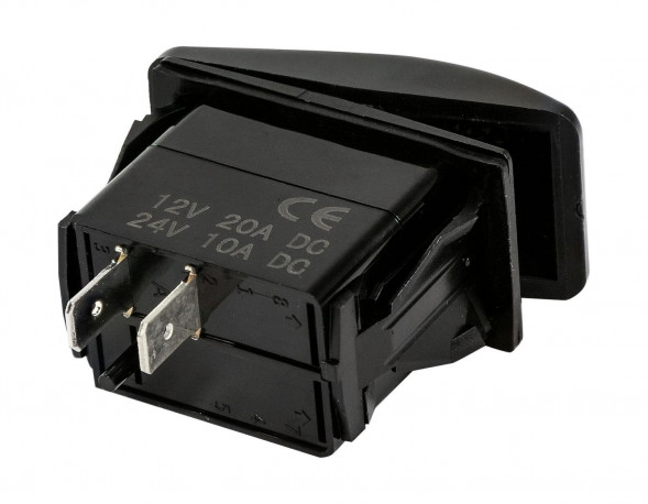 Переключатель двухпозиционный (ON)-OFF 12 в/20А 2р (упаковка из 50 шт.)