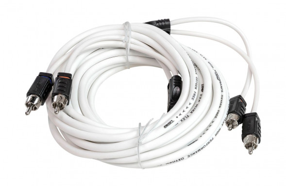 2-х канальный межблочный кабель из 100% меди для морского применения RCA 7,6 м. MOFCR-25FT, DS18