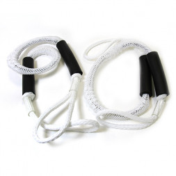 Эластичный швартовый трос 1,37м-1,52м белый