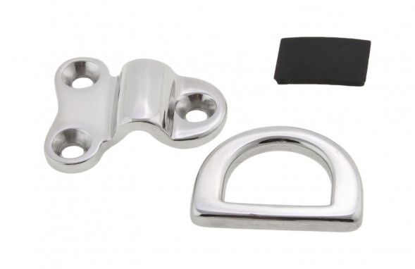 Обушок откидной с полукольцом 49х42.4 мм (упаковка из 6 шт.)