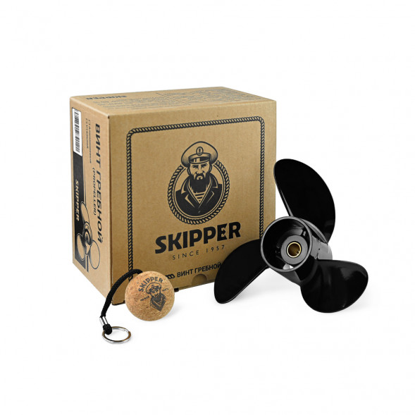Винт гребной  Skipper для Mercury 4-6HP, диаметр 7 3/4&quot; алюминиевый, лопастей - 3, шаг 8&quot;