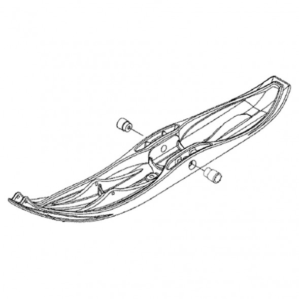 Втулка резиновая лыжи Sledex для Ski-Doo, Lynx