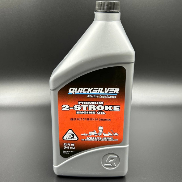 Масло 2-х такт. PREMIUM TCW3 QUICKSILVER, 1 л