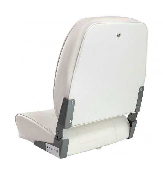 Кресло мягкое складное, обивка винил, цвет белый, Marine Rocket (упаковка из 4 шт.)