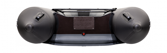 Надувная лодка ПВХ, Таймень NX 4000 НДНД PRO, графит/черный