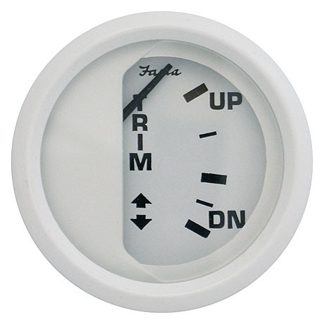 Указатель трима для OMC (Johnson/Evinrude) и Suzuki, серия «Dress white», UP/DOWN – 1/88 Ом