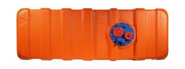 Бак топливный 140 л стационарный, 110х40х40 см