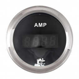 Амперметр, &quot;Мореман&quot; 80A,  черный циферблат