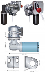 Наружный фланец с системой автоматической остановки