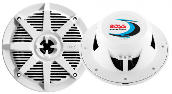 Коаксиальные динамики (белый) 6.5&quot; 200W