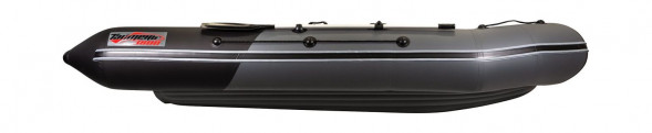 Надувная лодка ПВХ, Таймень NX 3800 НДНД PRO, графит/черный