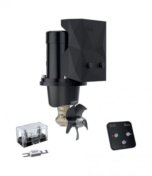 Подруливающее устройство Quick, D125mm, 40KGF, 12 В, (TCD2022 - NO TNL)