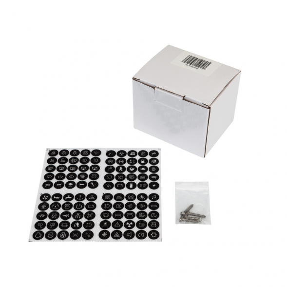 Панель бортового питания Skipper с 4 влагозащищёнными переключателями 4 переключателя