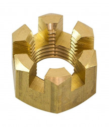 Гайка корончатая на гребной вал Yamaha 20-30, Recmar