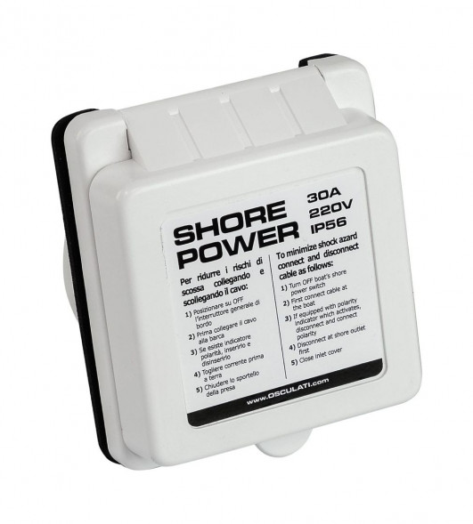 Розетка берегового питания, 30 А (упаковка из 2 шт.)