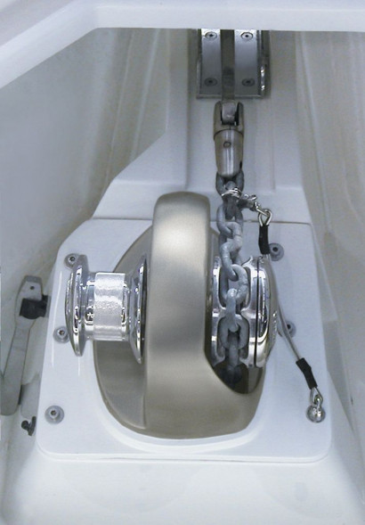 Лебедка якорная Quick Eagle E1 312, 12 В, цепь 6мм (уценена)