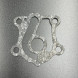 Прокладка под пластину помпы охлаждения Yamaha 25-55 (663-44324-A0) (Omax)