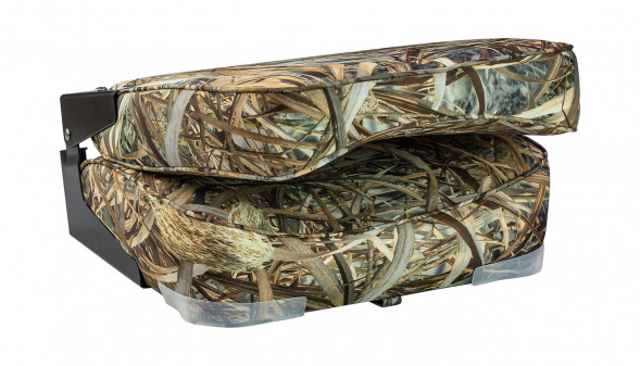 Кресло мягкое складное, высокая спинка, цвет камуфляж камыш, Marine Rocket