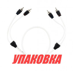 2-х канальный межблочный кабель из 100% меди для морского применения RCA 7,6 м. MOFCR-25FT, DS18 (упаковка из 10 шт.)