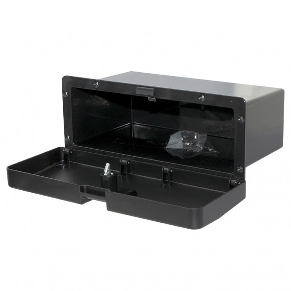 Бокс для мелочей, черный пластик