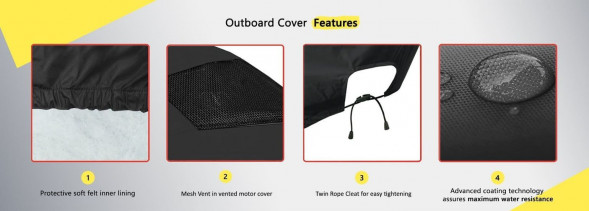 Чехол ходовой на капот Mercury Verado 4Cyl 1.7L 135-200 HP