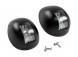 Огни ходовые светодиодные, черный корпус, комплект