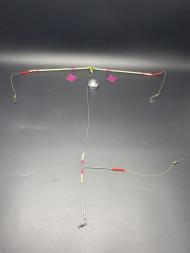 Оснастка на камбалу коромысло с флешером светонакопительное