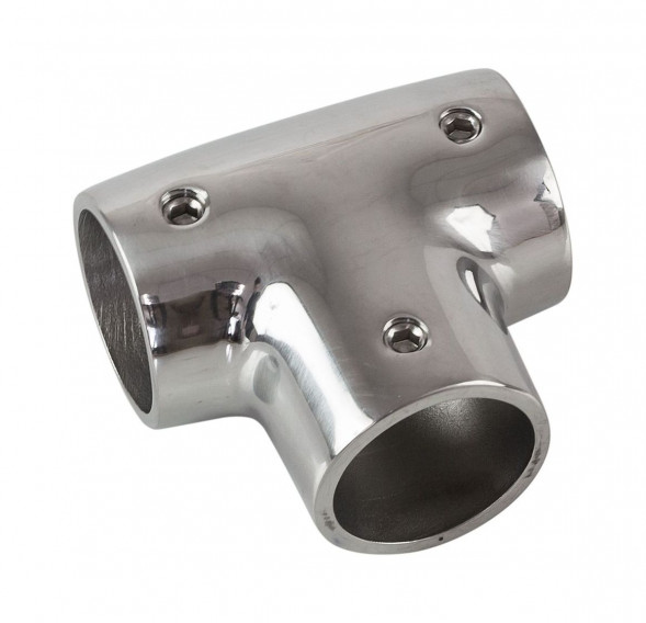 Тройник леера (25,4 мм), 90 град, Marine Rocket