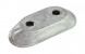 Анод алюминиевый Yamaha 25-50/F9.9-250, Honda 2-15 (упаковка из 10 шт.)