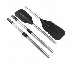 Весло 152 см черное (комплект из двух весел)