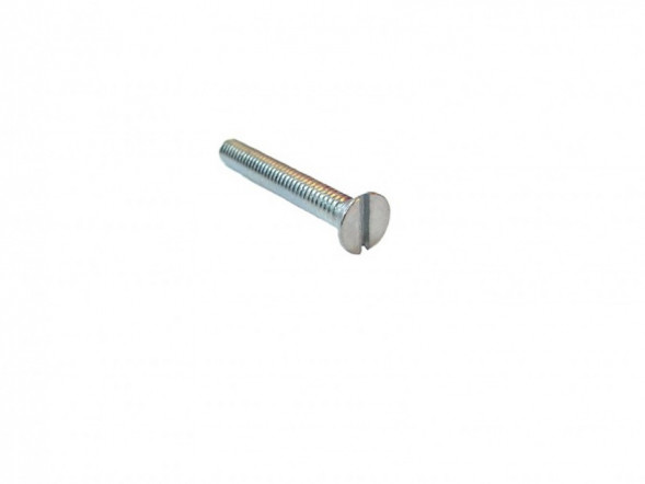 Болт с потайной головкой и плоским шлицем 1/4-20x2.0, оцинкованный