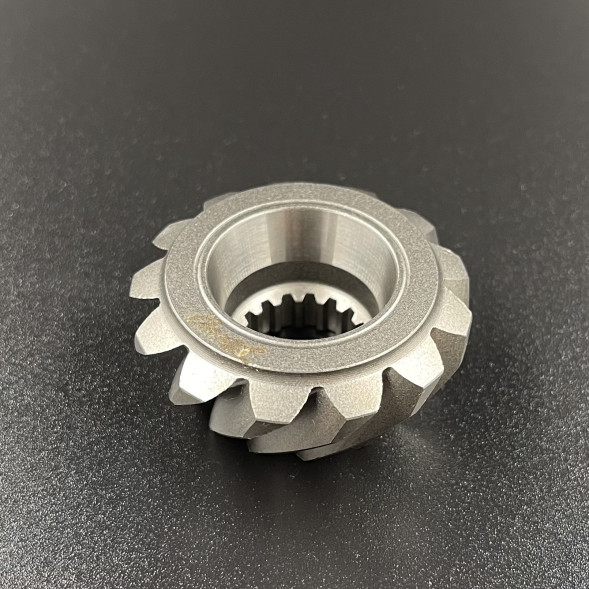 Шестерня вертикального вала (Пиньон) Yamaha F75-100 (67F-45551-00; 6D9-45551-00) (Omax)