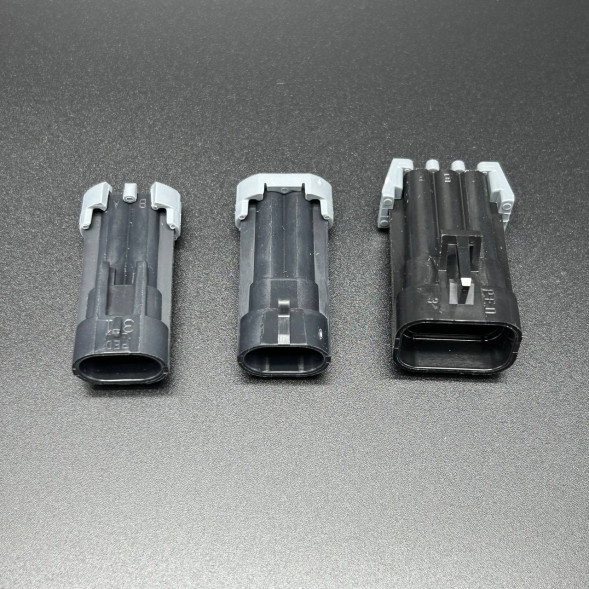 Тройник эл. проводки 14-штырьковый c разъёмами KIT-ADAPTOR DUAL (Quicksilver)