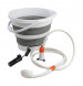 Портативный душ с насосом и ведром, SeaFlo