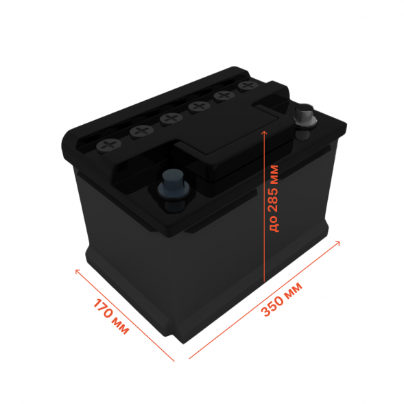 Ящик Skipper для АКБ 75-100 А*ч 285*350*170