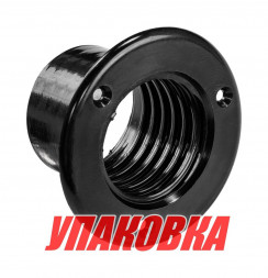 Горловина выхода канала, черная (упаковка из 50 шт.)
