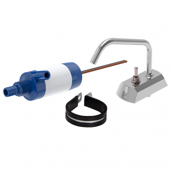 Помпа для подачи воды с краном SeaFlo, 12 В, 6,3 л/мин