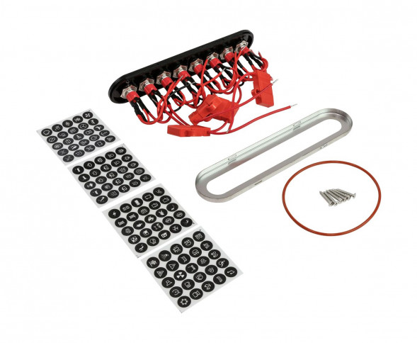 Панель бортового питания, 8 кнопок, Marine Rocket