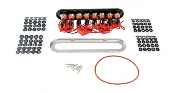 Панель бортового питания, 8 кнопок, Marine Rocket