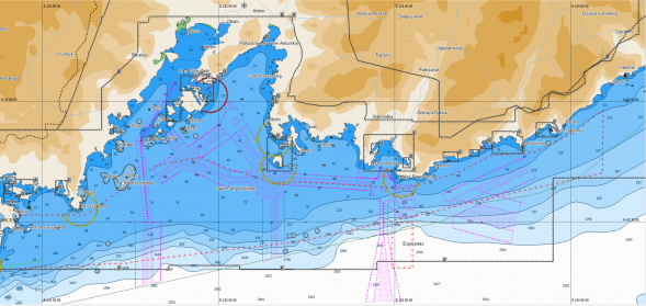 Карта C-MAP MAX-N+ DISCOVER MEDIUM, Kyongsong Man to Samarga