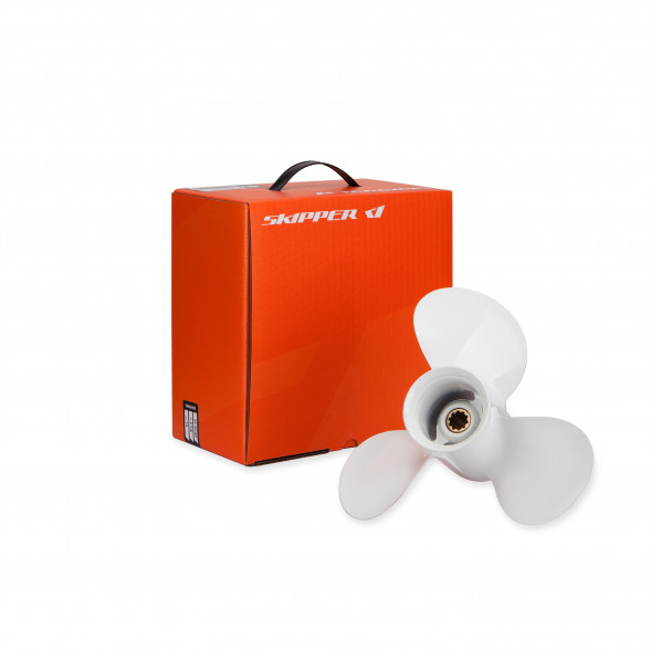 Винт гребной  Skipper для Yamaha 25-30HP, диаметр 9 7/8" алюминиевый, лопастей - 3, шаг 14"