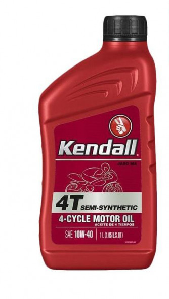 Масло моторное Kendall 4T SEMI-SYNTHETIC 10W40 1л 075731037434