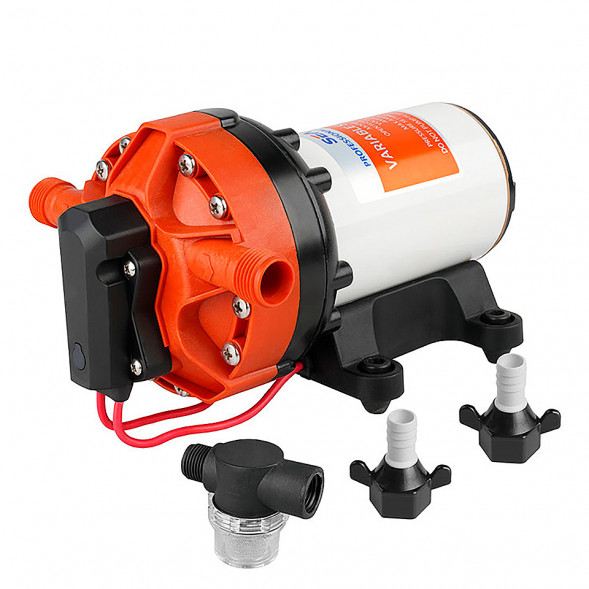 Помпа для подачи воды с переменой производительностью SeaFlo, 18,9 л/мин, 12 В