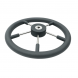 Колесо рулевое Skipper 330 мм серый